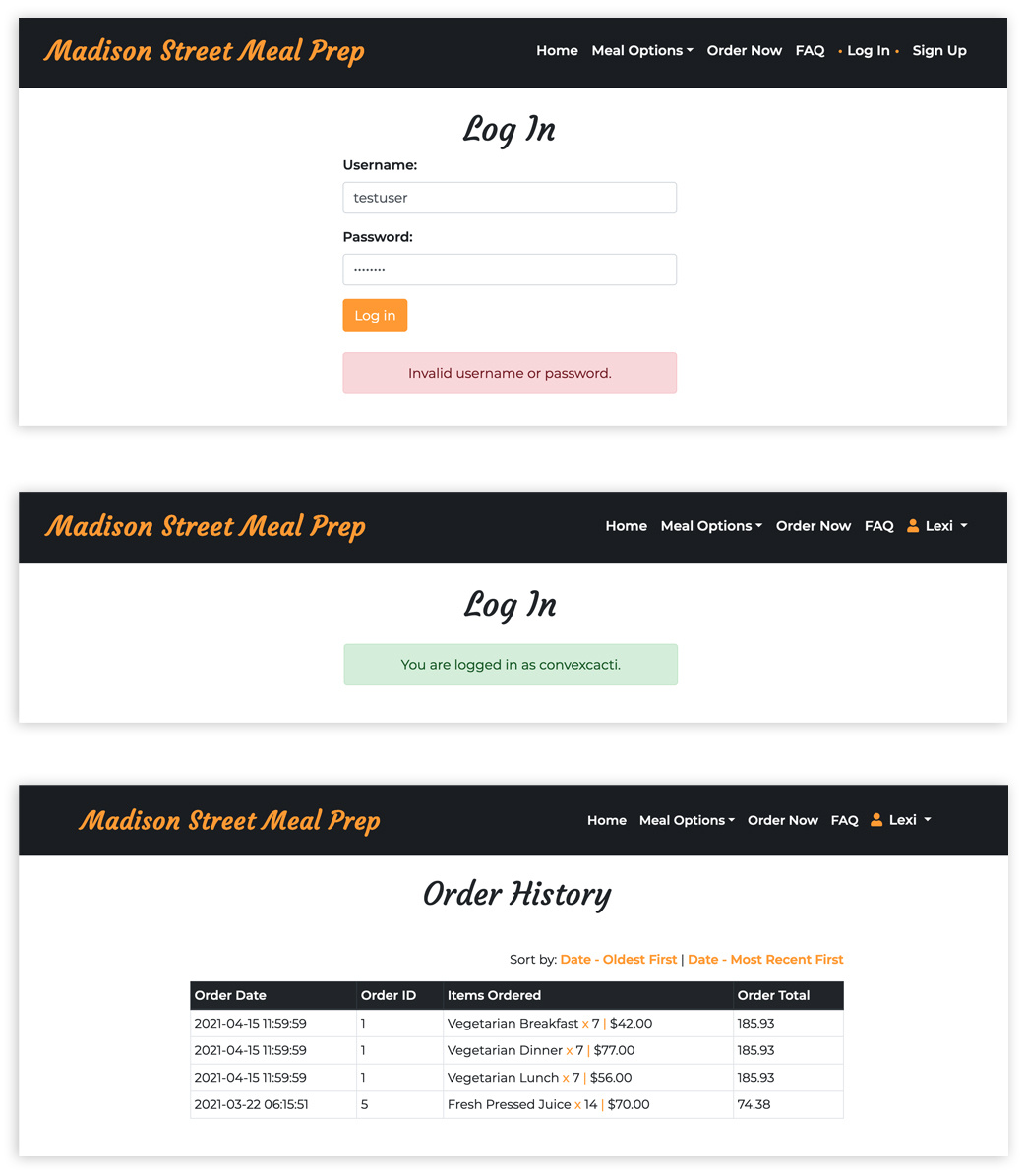 User Authentication with PHP & Session Data