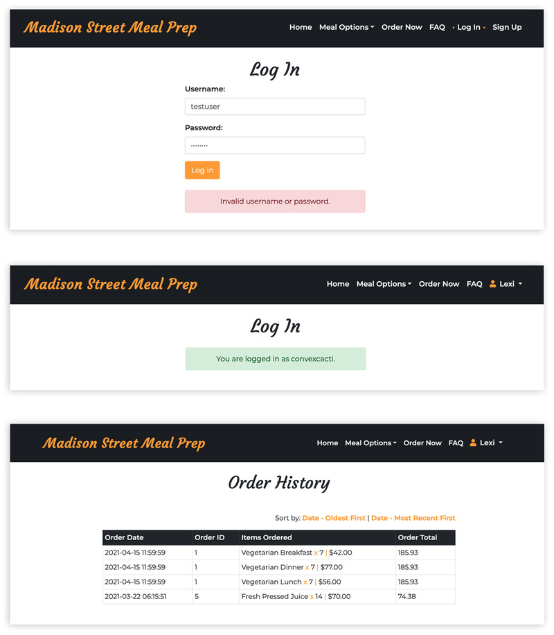 User Authentication with PHP & Session Data